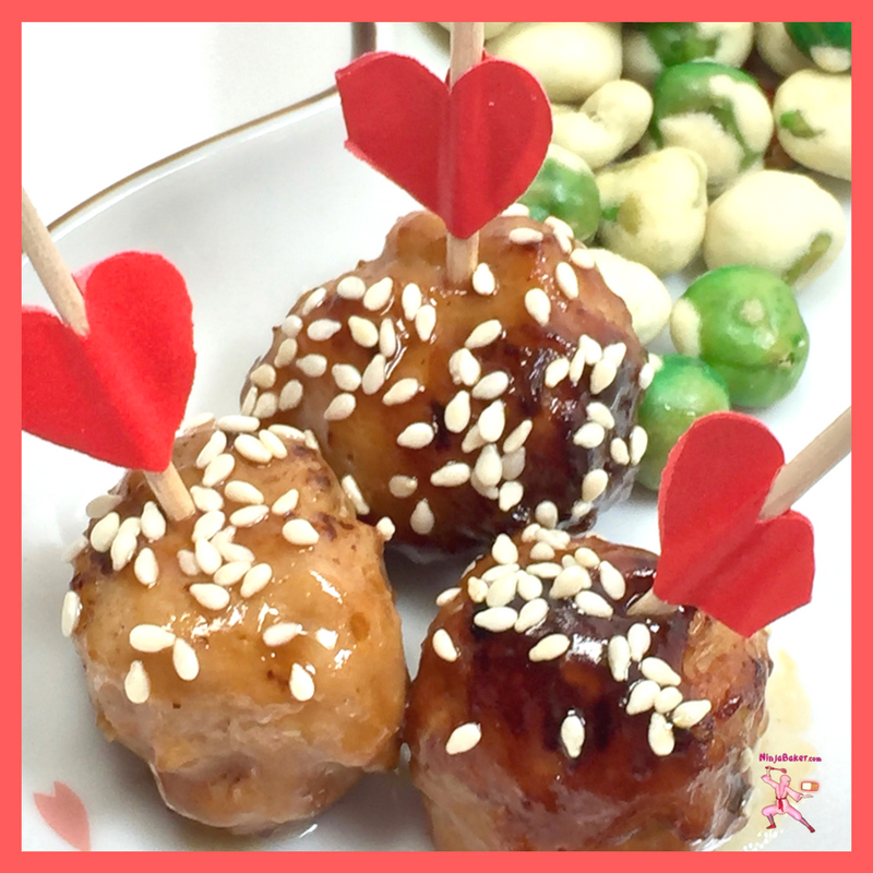 Japanese-Tsukune-Chicken-Meatballs-NinjaBaker recipe Japanese-Tsukune-Chicken-Meatballs-NinjaBaker