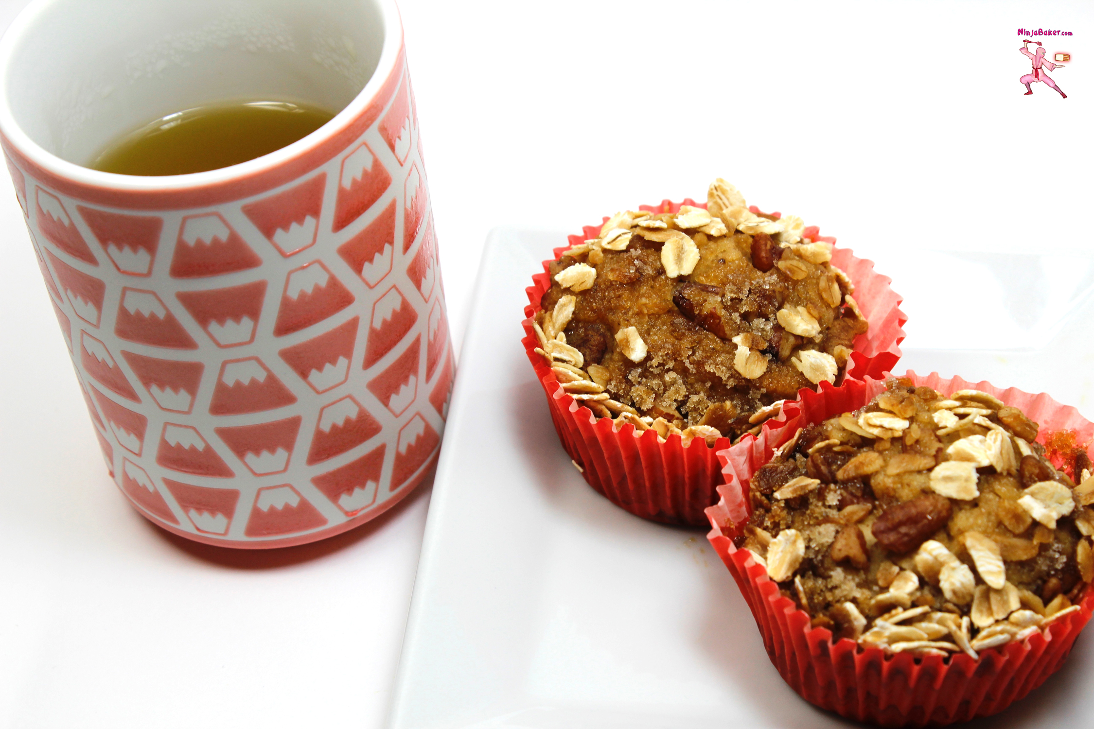 Gluten-Free Superhero Healthy Banana Muffin #glutenfree #Glutino #healthy #recipe #muffin #easy #banana